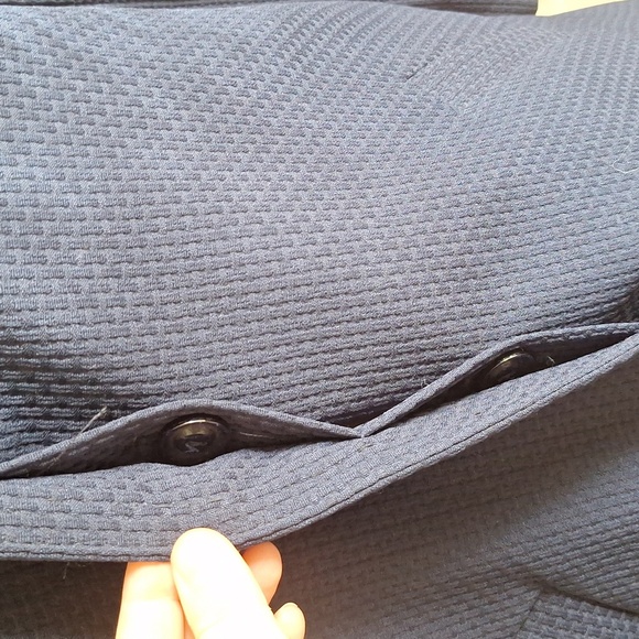 Women's Navy Lightweight Jacket/Coat Size Medium - Picture 9 of 11